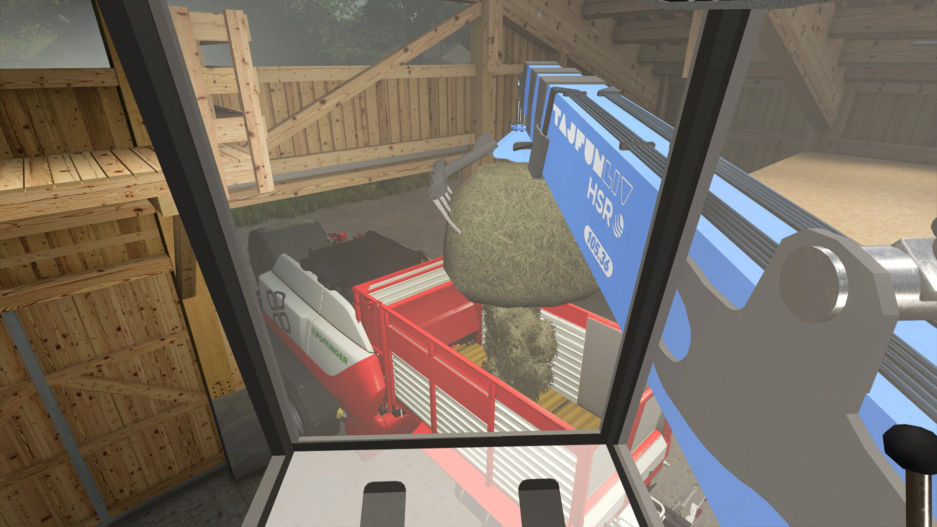 Heutrocknung leeren