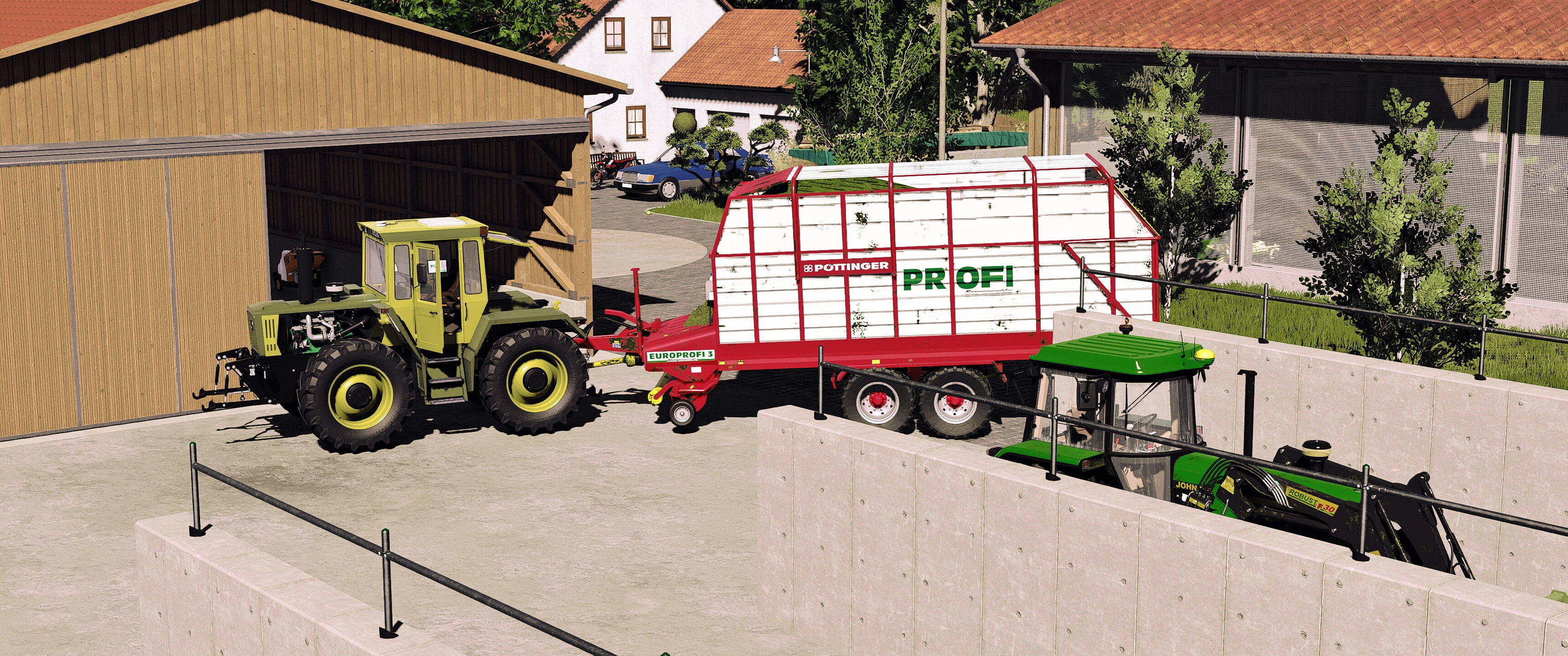 Silograss kommt ins Silo