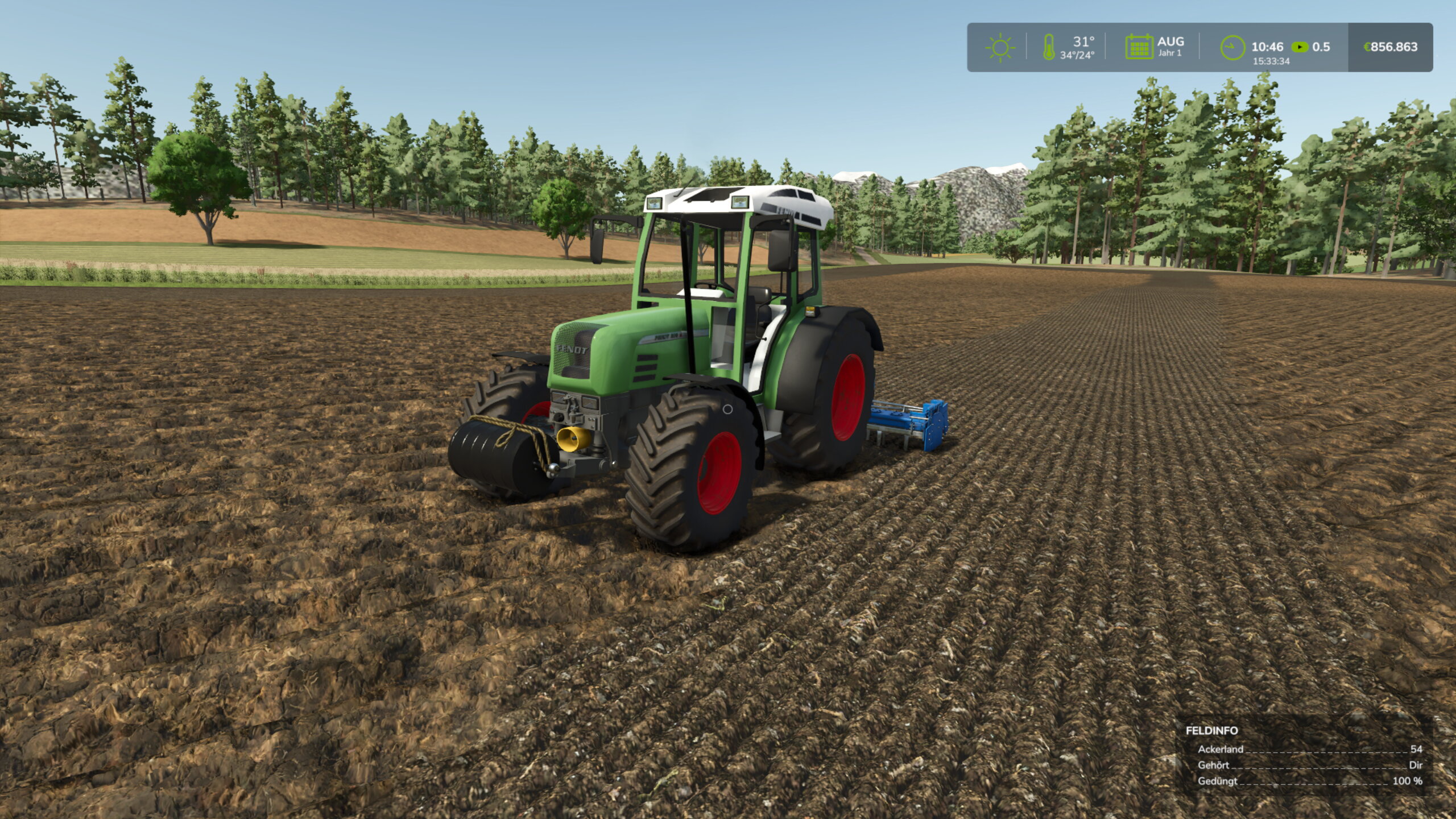 Fendt 209 S, W.I.P