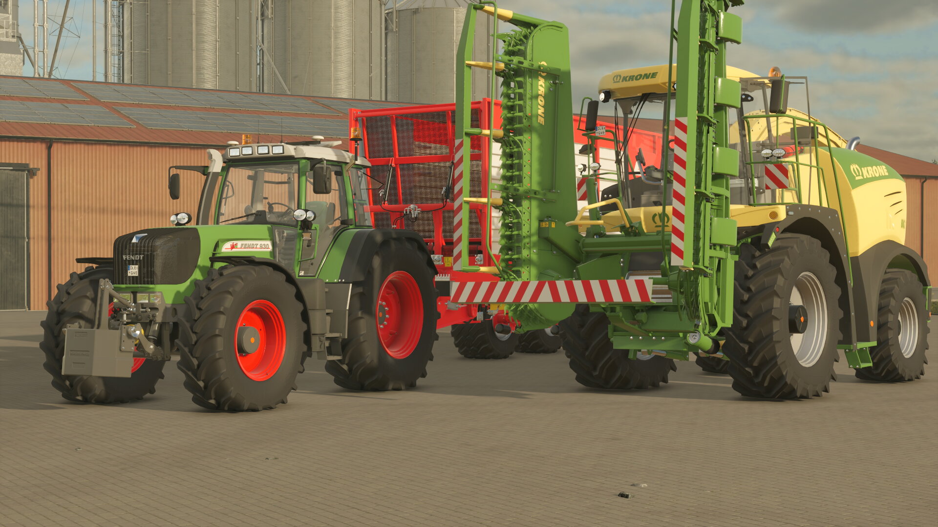 Fendt 930 Auf der Krajow