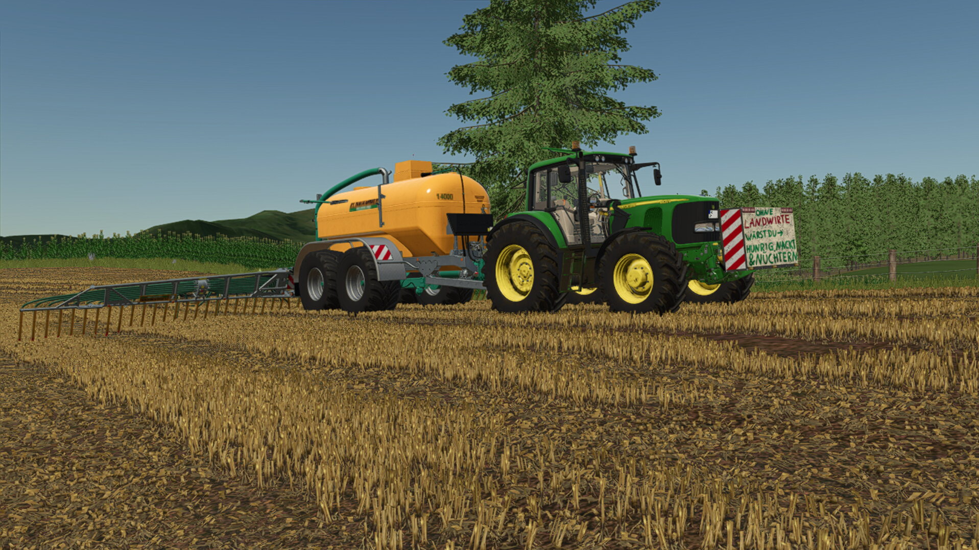 Gülle ballern mit dem 6920S