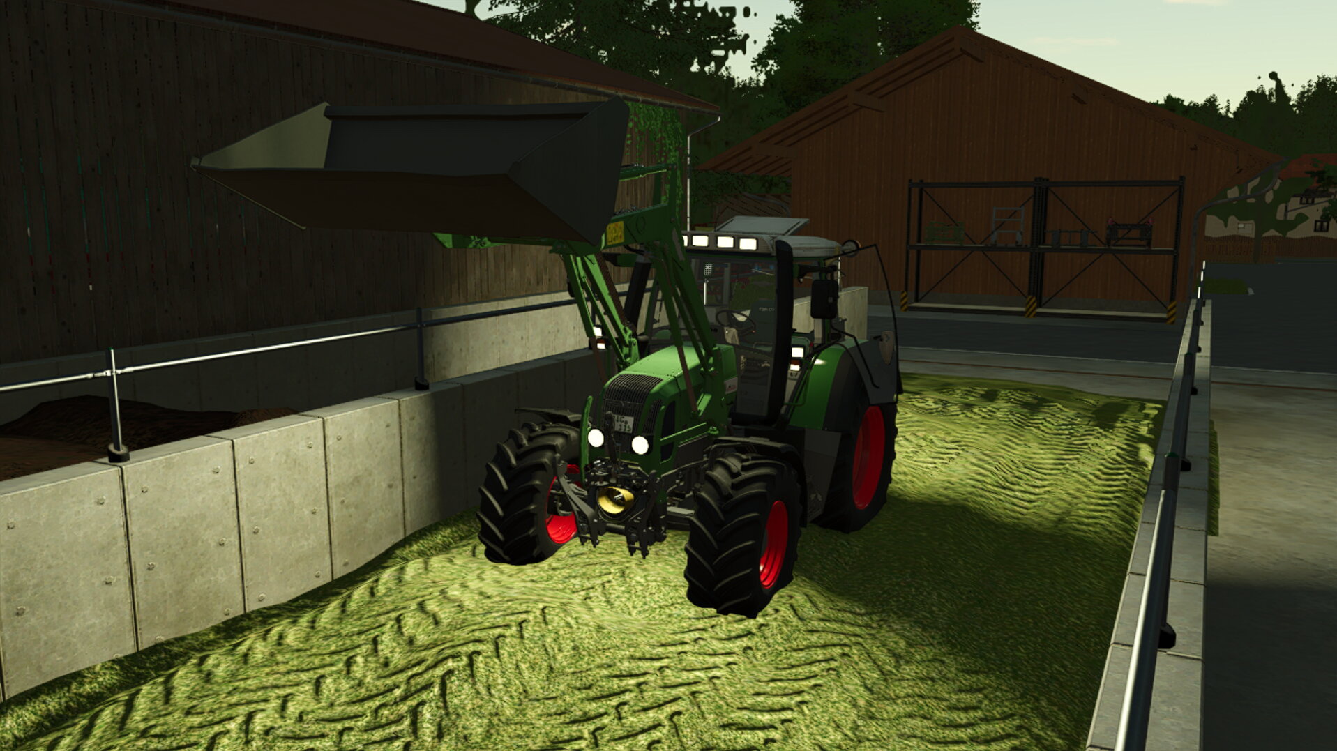 Fendt Farmer 411 auf der Ellerbach