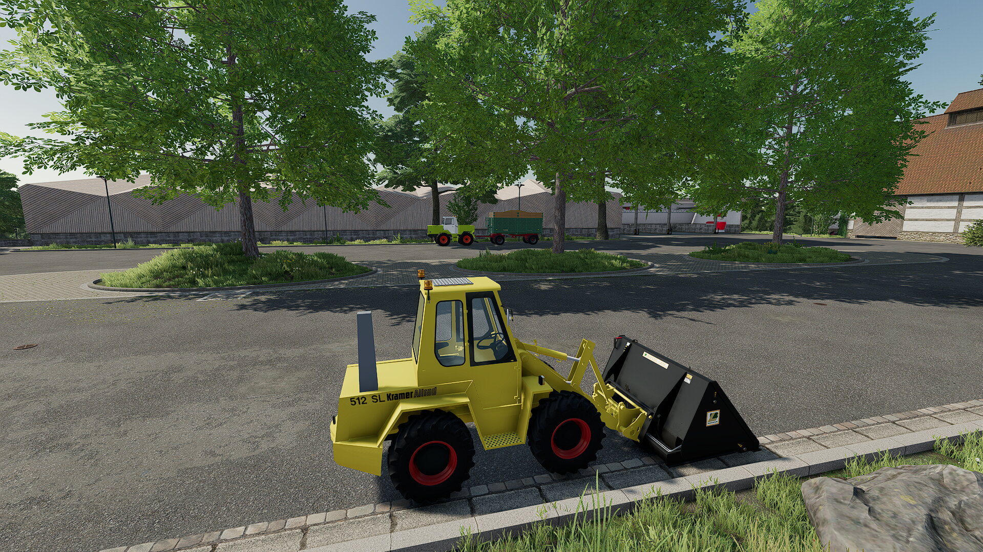 Kramer mit Claas HSG