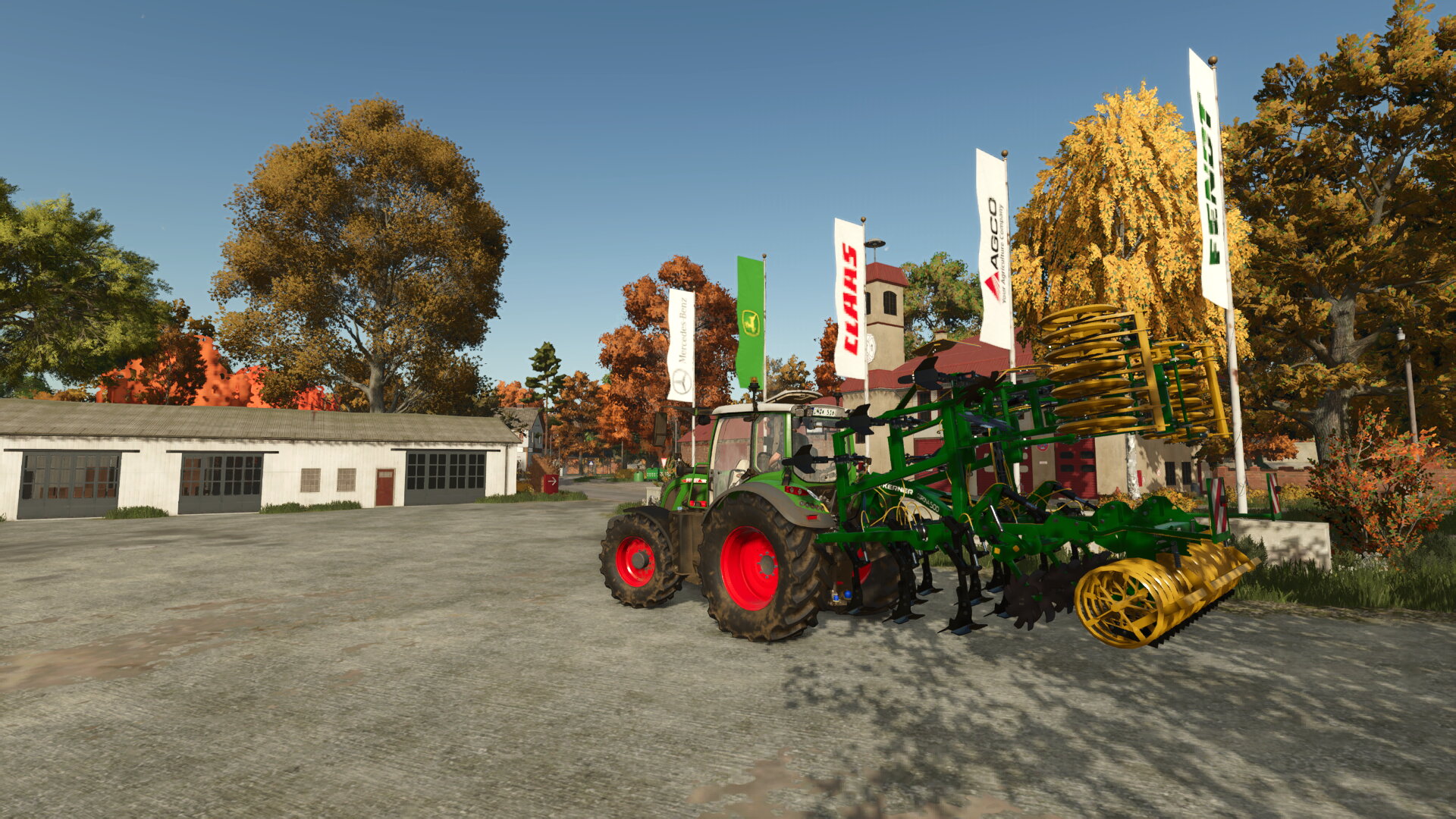 Neuen Grubber abholen...