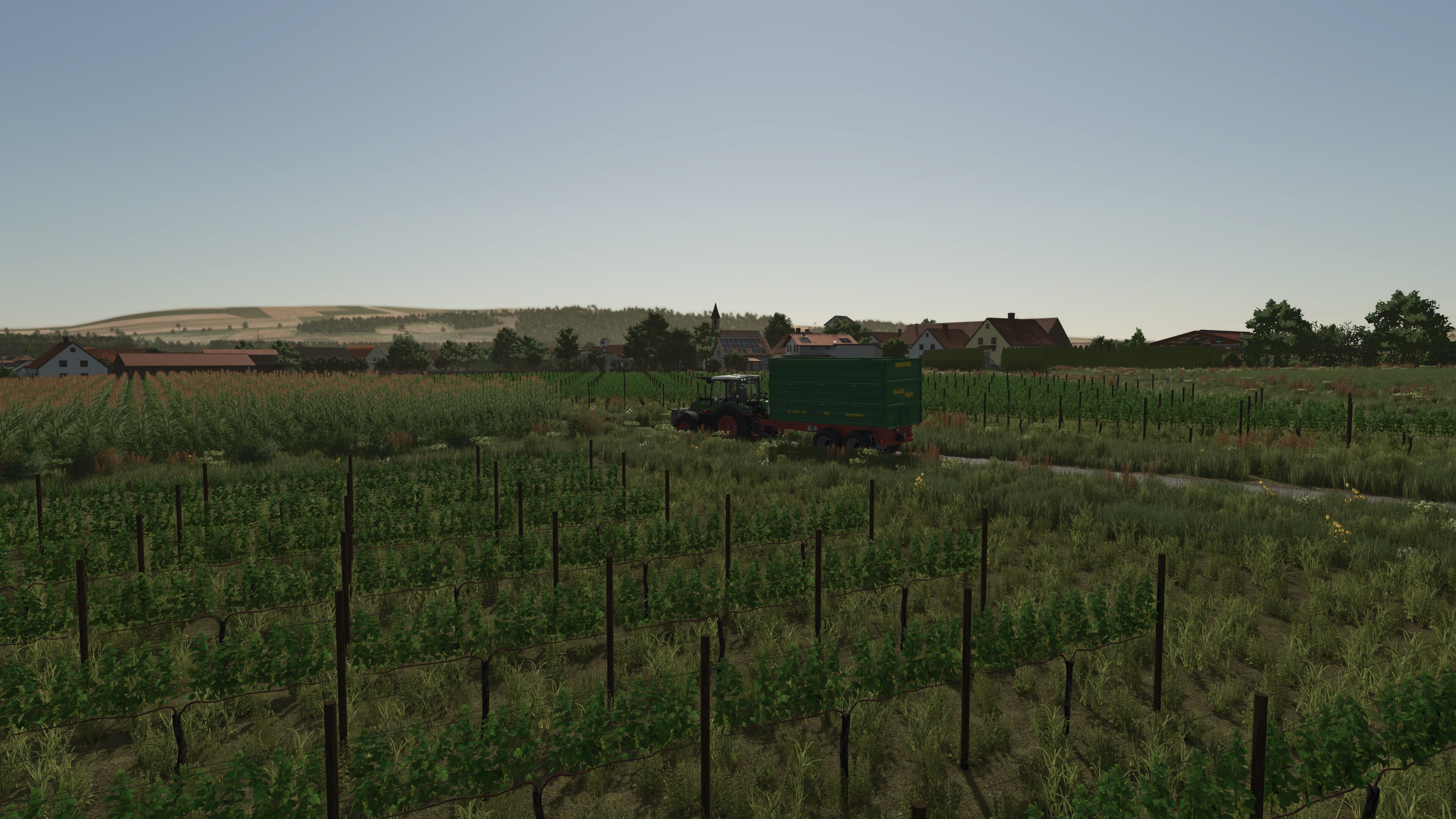Aktion in Obersteinbach, mit Fendt 314 und Brantner Kipper Umbau.