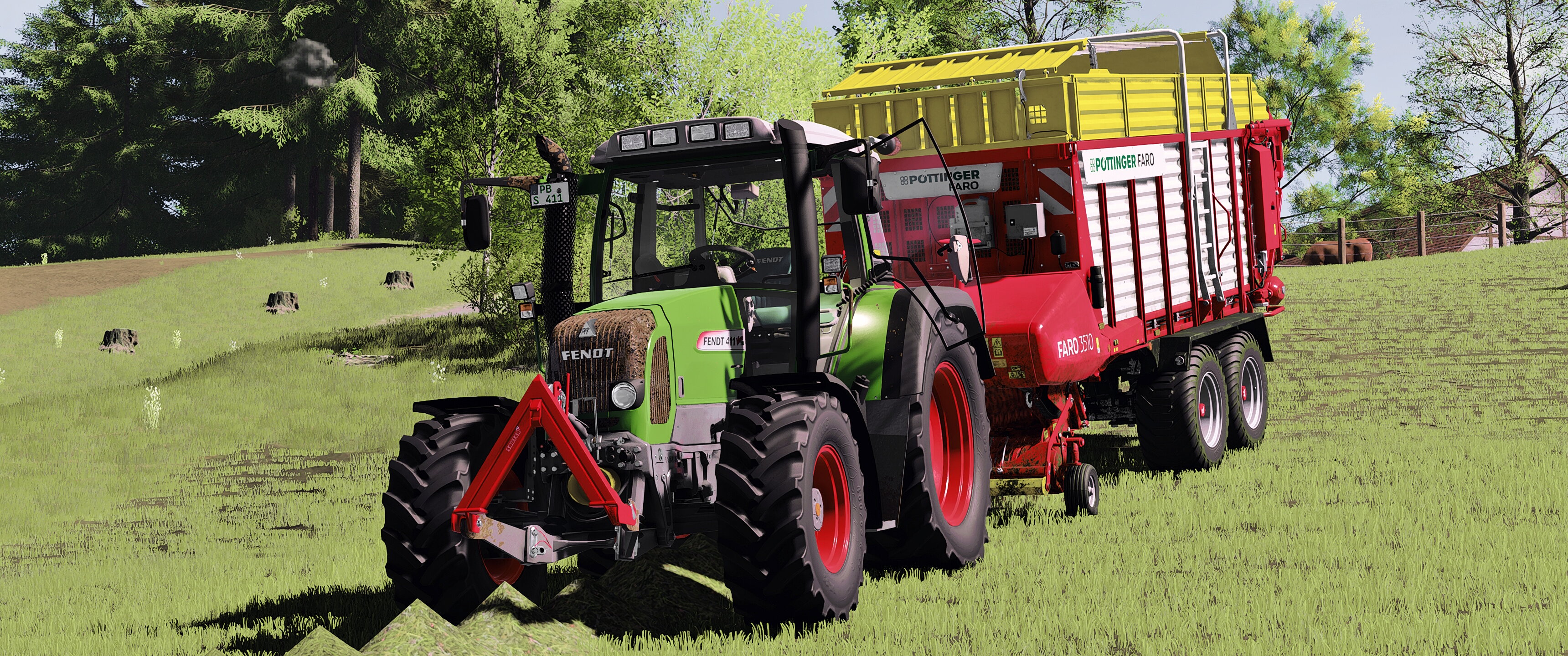 Ladewagen fahren