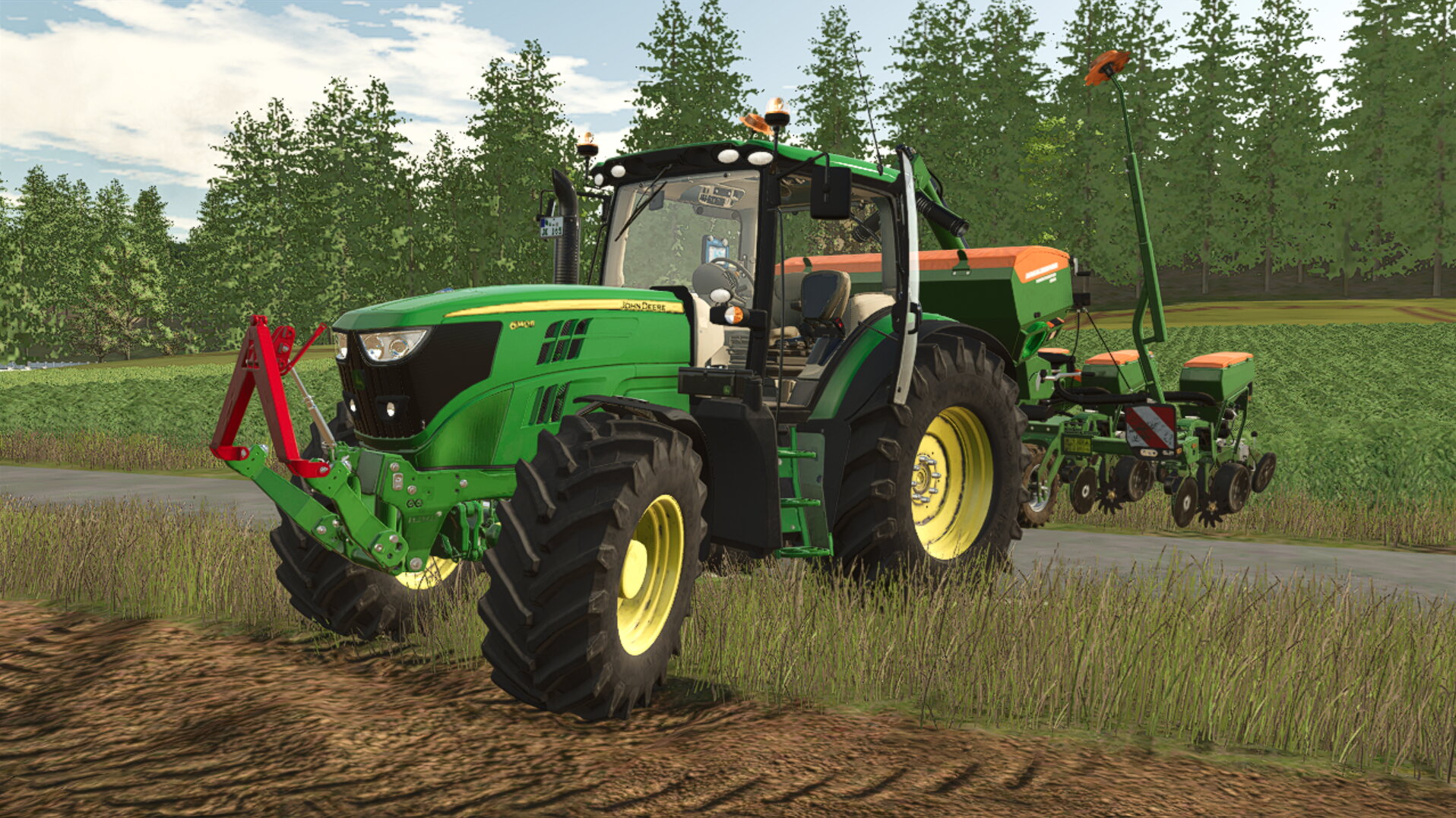 Sojabohnen Sähen mit dem 6140R