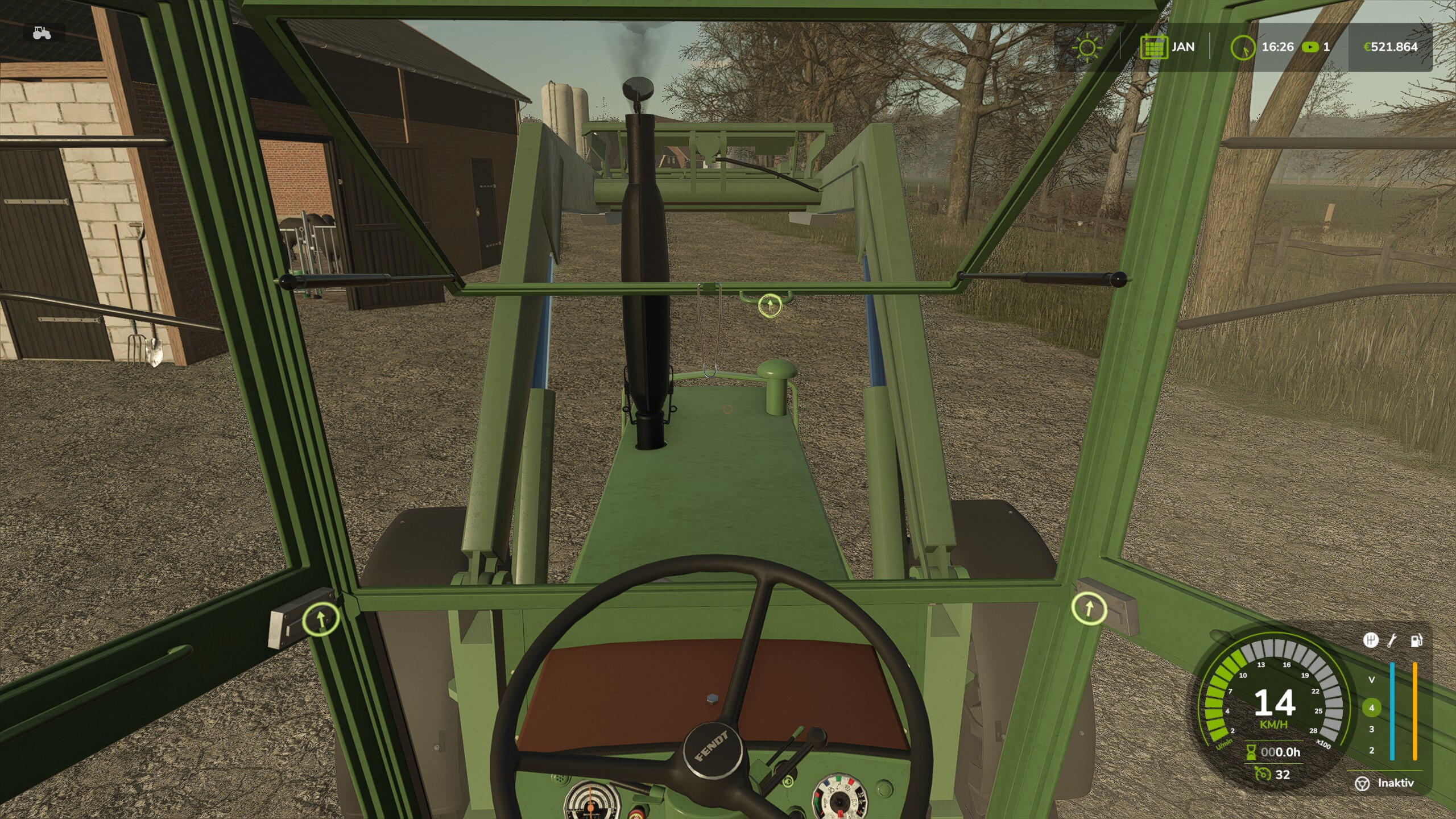 Neuer Schlepper (Projekt-Test) Fendt Farmer 108LS mit Stoll Frontlader vielen dank an Borsti fürs Konventieren.