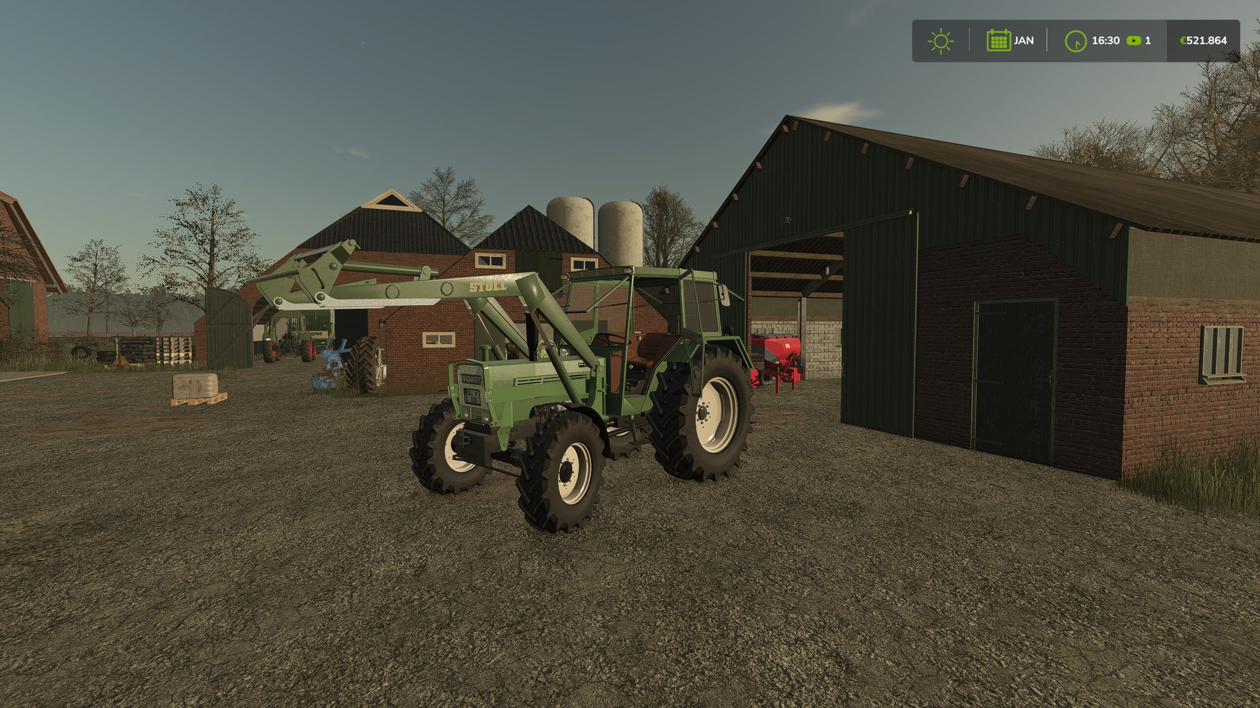 Neuer Schlepper (Projekt-Test) Fendt Farmer 108LS mit Stoll Frontlader vielen dank an Borsti fürs Konventieren.
