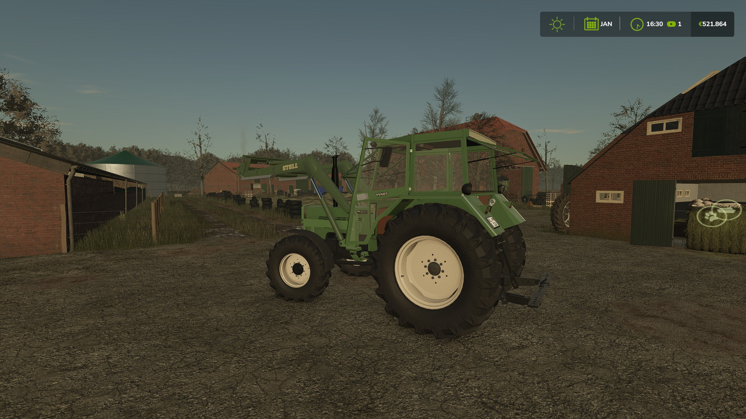 Neuer Schlepper (Projekt-Test) Fendt Farmer 108LS mit Stoll Frontlader vielen dank an Borsti fürs Konventieren.