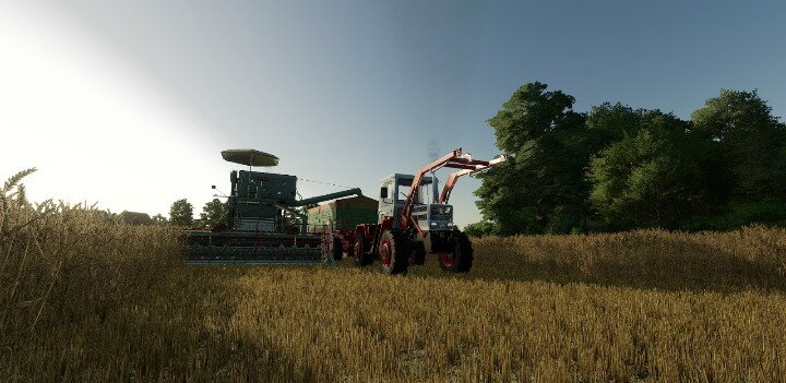 Claas und mb-trac