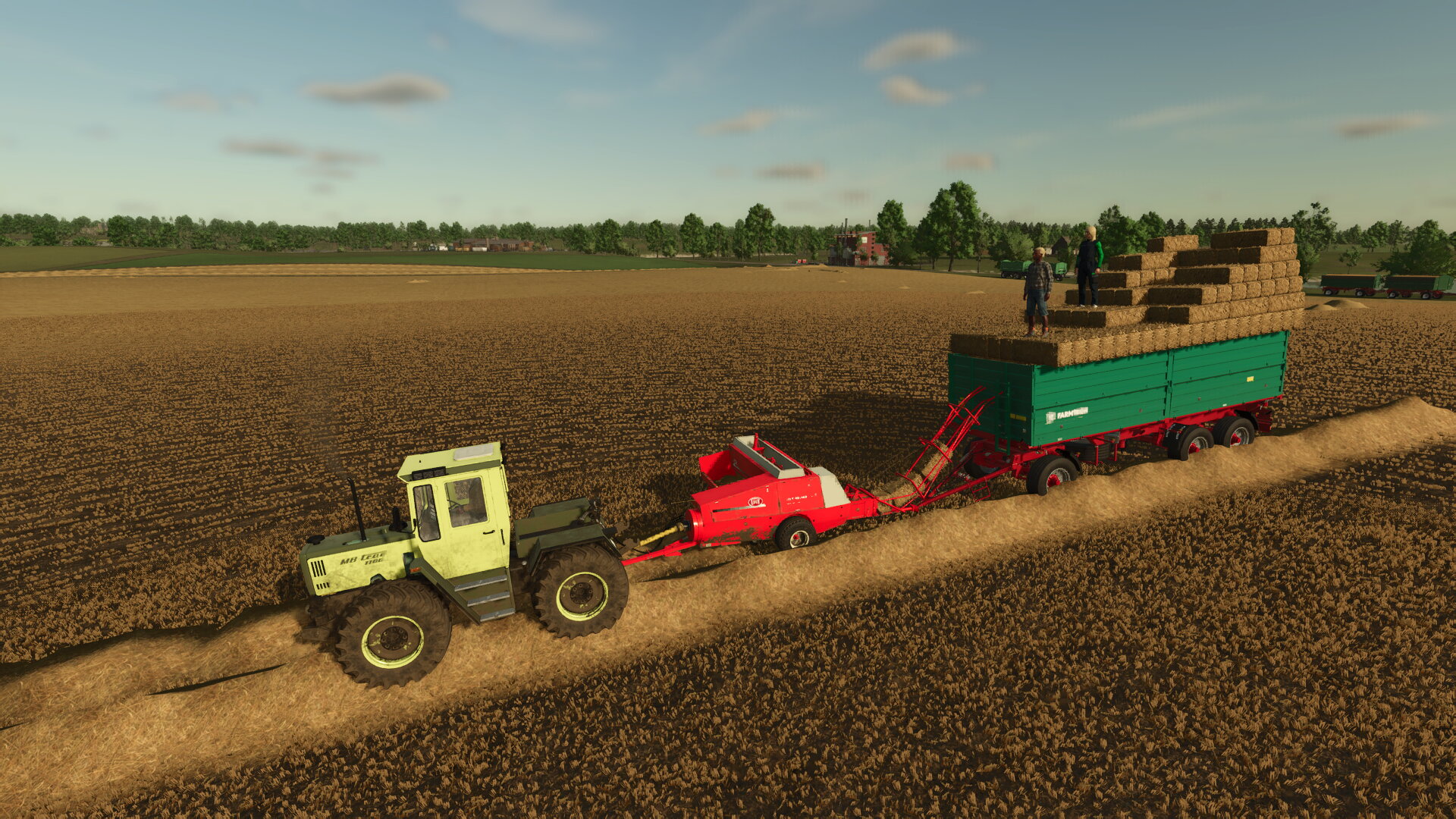 Test mit dem 3-Achser...