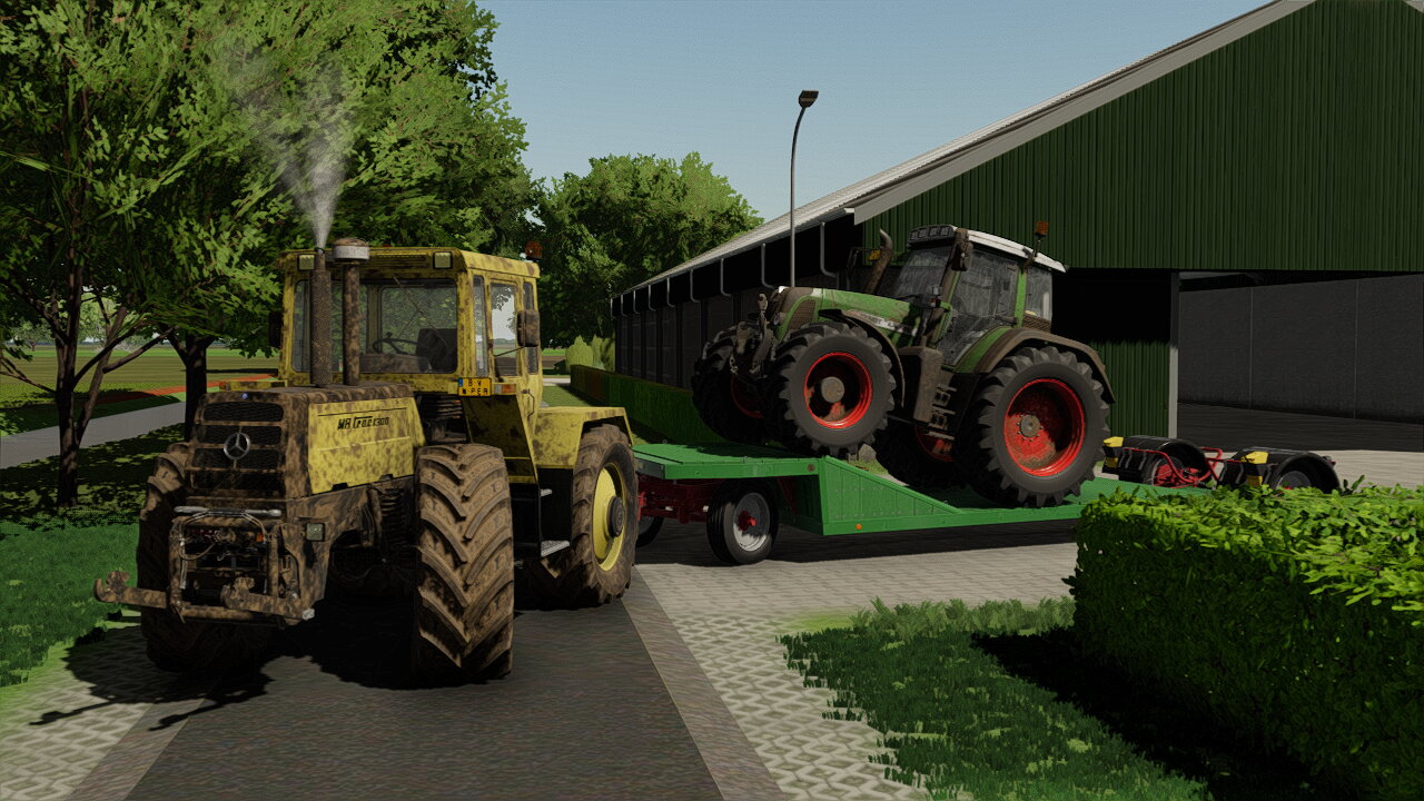 Mb trac mit fendt 800