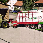 Silograss kommt ins Silo