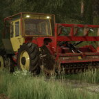 Forstmulchen mit dem MB Trac 1600 Turbo