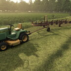 Schwaden mit John deere 330