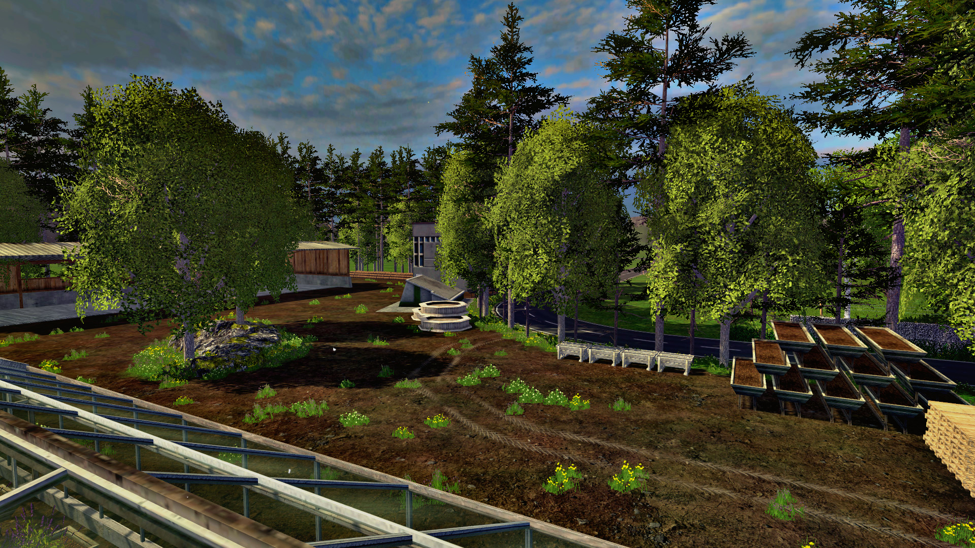 So sieht das Gartencenter fertig aus! Ist auch soweit fertig - Modding Welt