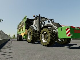 Valtra & Krone bei der BGA