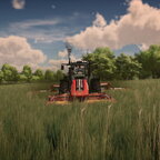 Fendt Favorit 800 beim Gras mähen
