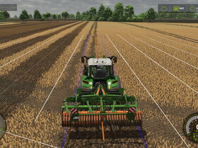Stoppelsturz mit Vorführer Fendt 618 Vario und Amzone Catros 4001