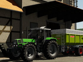 Deutz-Fahr Agrostar 6.71 mit Claas Carat 180 TD