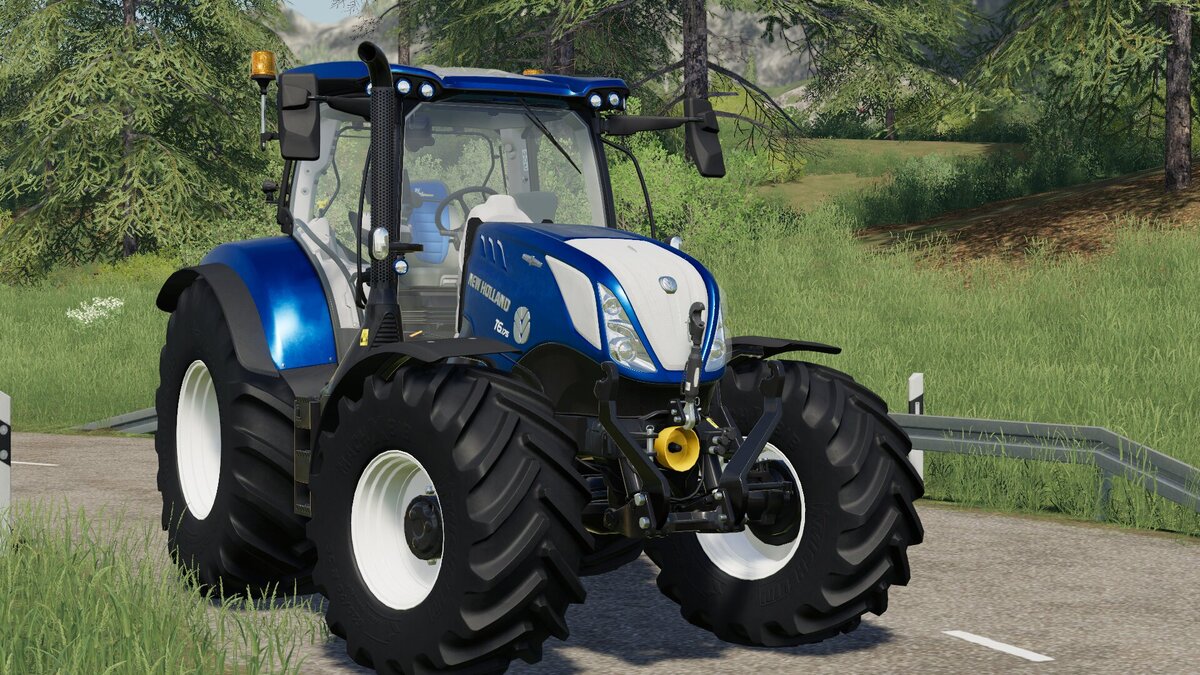 britains new holland t6.180 blue power