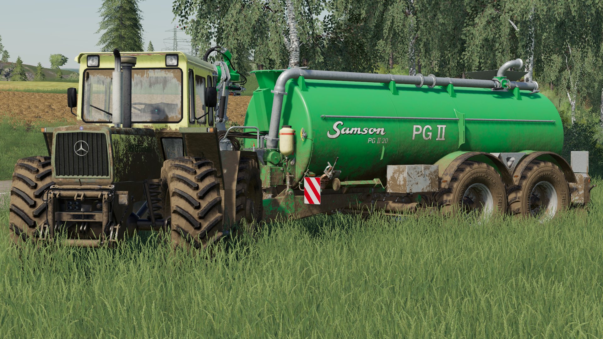 Jauche fahren ist Männersache - Modding Welt