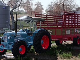 Eicher EA400 mit Krone Optimat Alleslader auf der Map Rabacino