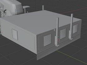 WIP - Eckiges Dingsbums mit Stützen