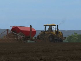 Mais legen mit Challenger Mt765C und Horsch Maestro