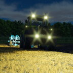 Heute durfte der 1500ter ran an den Pflug macht echt keine Schlechte Figur davon findet sogar Mein Schatz