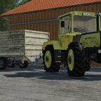 Ein wenig Getreide fahren mit MB Trac 1500