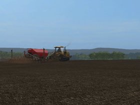 Mais legen mit Challenger Mt765C und Horsch Maestro