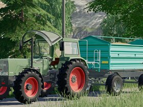 #Fendt Favorit 614S mit Mengele 8t Drehschemel