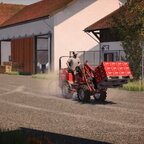 Galgenberg - Gemüsepaletten fahren mit Schäffer 2033