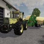 Mb-Trac 1600 Turbo & Strohbergungs AddOn