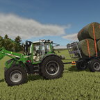 1 Ladung Ballen fahren.