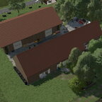 Der Hof von Hinten