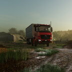 Einmal Mist für die Biogasanlage Unterhambach liefern.