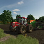 Gezeichnet von 157 ha Hafer drillen