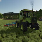 Sommergerste striegeln