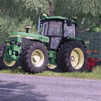 Raps Ernte mit John Deere 3650