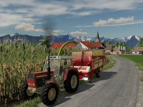 Maishäckseln in Niederbayern