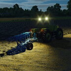 Heute durfte der 1500ter ran an den Pflug macht echt keine Schlechte Figur davon findet sogar Mein Schatz