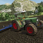 Fendt 275 S am walzen