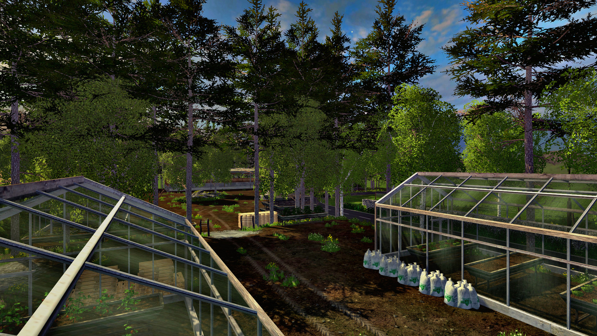 So sieht das Gartencenter fertig aus! Ist auch soweit fertig - Modding Welt