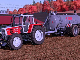 Steyr 8165 Turbo + Fliegl VFW 14000