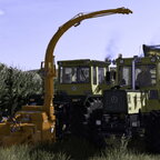 Häckseln in den beiden MB Tracs 441 und 443 😍