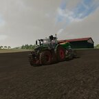 Mit nem Fendt 724 (Fendt One) dick am Drillen im 22er