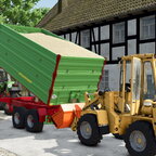 Aufwendig die Gerste einlagern